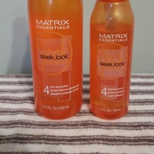 Matrix "sleek look" smoother & sealing serum